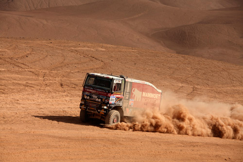Dakar 2011: Vallen, opstaan en weer doorgaan...